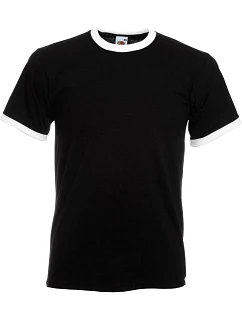 T tričko black/white model 22496632 - Fruit of the Loom