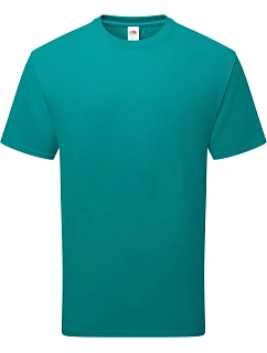 Pure Cotton T Tričko z těžké bio bavlny model 22447689 ocean teal - Fruit of the Loom