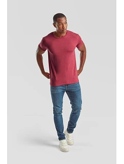 Fruit of the Loom Iconic 150 T Pánské tričko 16.1430 heather navy