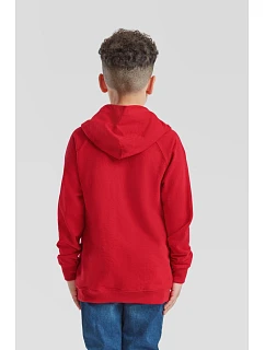Fruit of the Loom Kids Lightweight Hooded Sweat Dětská mikina s kapucí 16.2009 white