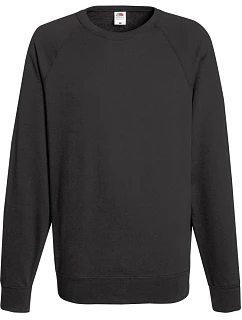 Lightweight Raglan Sweat Pánská raglánová mikina model 22447523 light graphite - Fruit of the Loom