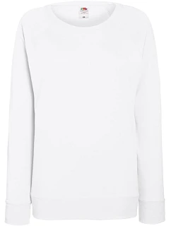LadyFit Raglan Sweat Dámská raglánová mikina white model 22434200 - Fruit of the Loom