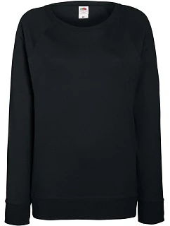 LadyFit Raglan Sweat Dámská raglánová mikina black model 22434203 - Fruit of the Loom