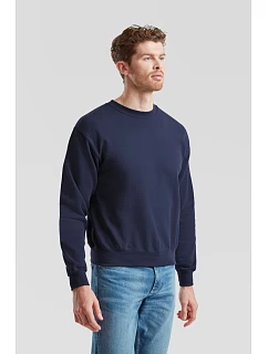 Fruit of the Loom Classic Set-In Sweat Mikina 16.2202 dark heather grey