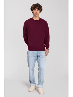 Iconic 250 SetIn Sweat Mikina model 22459242 burgundy - Fruit of the Loom