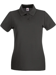 LadyFit Premium Polo Dámské piqué polo model 22442167 light graphite - Fruit of the Loom