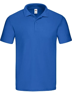Original Polo Pánské piqué polo model 22449713 royal blue - Fruit of the Loom