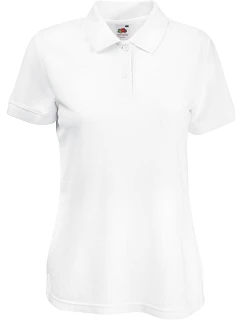 LadyFit 65/35 Polo Dámské piqué polo model 22426796 white - Fruit of the Loom