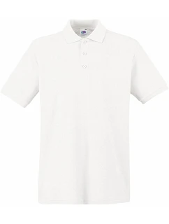 Premium Polo Piqué polo model 22441105 white - Fruit of the Loom