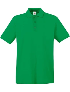 Premium Polo Piqué polo model 22441145 kelly green - Fruit of the Loom