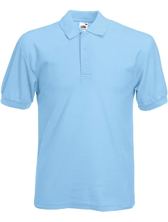 65/35 Pique Polo Piqué polo model 22531187 sky blue - Fruit of the Loom