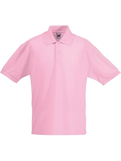 Kids 65/35 Polo Dětské piqué polo model 22419878 light pink - Fruit of the Loom