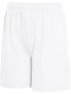 Fruit of the Loom Kids Performance Shorts Dětské sportovní kraťasy 16.4007 white