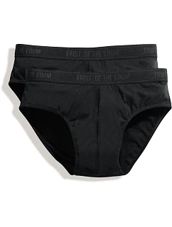 Classic Sport 2Pack Pánské sportovní balení po 2 ks black model 22409062 - Fruit of the Loom