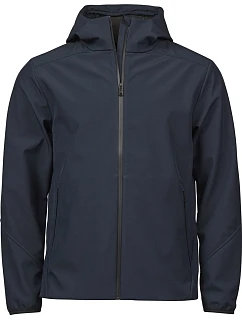TJ 3vrstvá softshellová bunda s kapucí 18. deep navy model 22540332 - Tee Jays