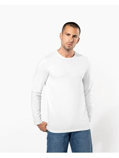 Kariban K 3016 Elastické tričko s dlouhým rukávem 20.3016 white