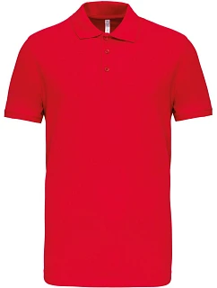 K Pánské elastické piqué polo 20.K red model 22506614 - Kariban
