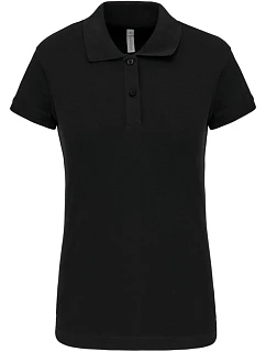 K 240 Dámské elastické piqué polo model 22506635 black - Kariban