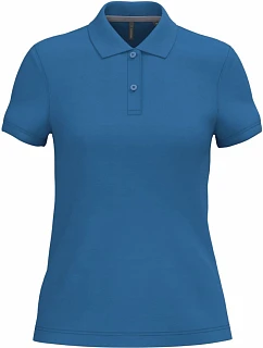 K 242 Dámské piqué polo model 22506892 light royal blue - Kariban