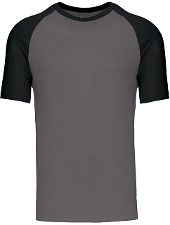K 330 Baseballové tričko model 22507309 slate grey/black - Kariban
