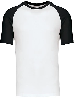 K 330 Baseballové tričko model 22507293 white/black - Kariban