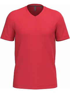 K 357 Pánské tričko s výstřihem do V model 22507651 red - Kariban