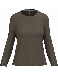 K Dámské tričko s dlouhým rukávem 20.K dark khaki model 22508475 - Kariban