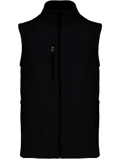 K 403 Pánská 3vrstvá softshellová vesta model 22508850 black - Kariban