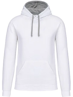 K 446 Kontrastní mikina s kapucí  grey model 22509307 - Kariban