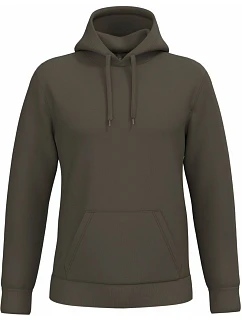Kariban K 476 Pánská mikina s kapucí 20.K476 dark khaki