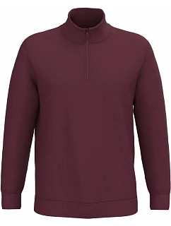 K Mikina s 1/4 zipem 20.K wine model 22435296 - Kariban