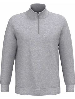 K Mikina s 1/4 zipem 20.K oxford grey model 22435243 - Kariban