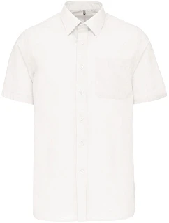 K Popelínová košile s krátkým rukávem 20.K white model 22510360 - Kariban