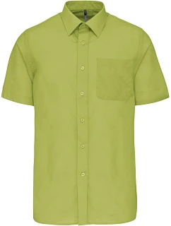 K Popelínová košile s krátkým rukávem 20.K lime model 22510406 - Kariban