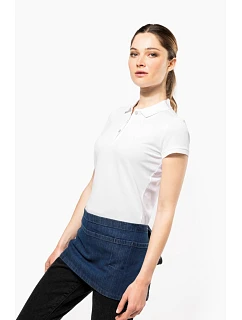 Kariban K 886 Barová zástěra krátká 20.K886 white