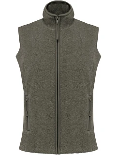 K 906 Dámská mikrofleecová vesta  green heather model 22511174 - Kariban