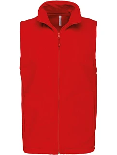 K 913 Mikrofleecová vesta  red model 22409265 - Kariban