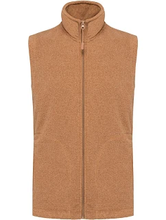 K 913 Mikrofleecová vesta  camel heather model 22409193 - Kariban