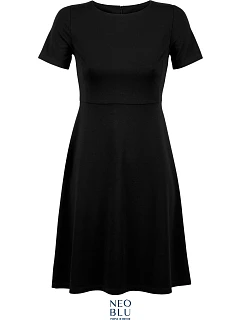Šaty s krátkým rukávem deep black model 22499918 - NEOBLU