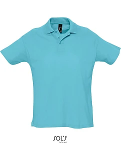 SOL'S Summer II Piqué polo model 22536604 atoll blue