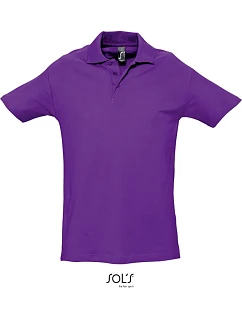 SOL'S Spring II Piqué polo model 22525064 dark purple