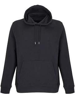 SOL'S Unisex mikina s kapucí black model 22425220
