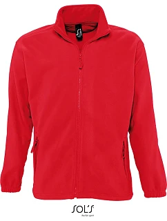 SOL'S North Fleecová bunda model 22535572 red