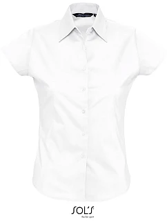 SOL'S Elastická halenka s krátkým rukávem white model 22519389