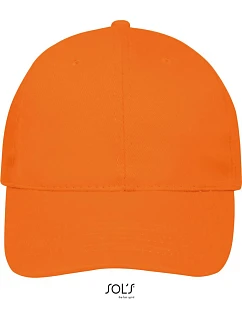 SOL'S 6 panelová baseballová kšiltovka orange model 22460867