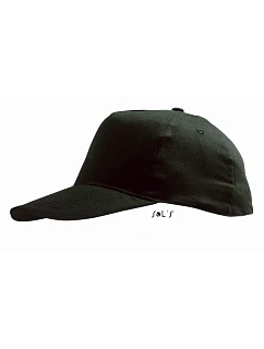 SOL'S Sunny 5 panelová baseballová kšiltovka model 22525334 black