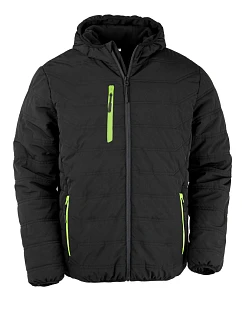 R Zimní bunda  30. black/lime model 22500834 - Result
