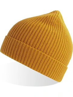 Pletená čepice "" mustard model 22478819 - Atlantis Headwear
