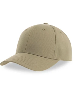 6 panelová baseballová kšiltovka khaki model 22479163 - Atlantis Headwear