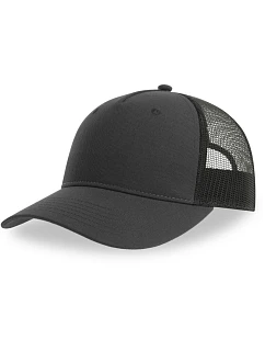 5 panelová Trucker kšiltovka dark grey/black model 22479724 - Atlantis Headwear